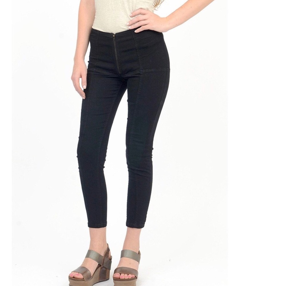 Prairie Underground-Black Denim Girdle